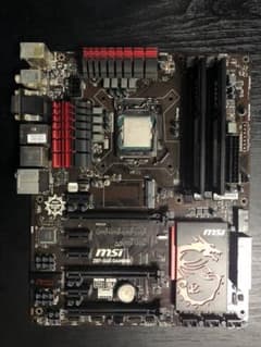 MSI Z87チップセット　マザーボード　メモリ8GB CPU付き　ジャンクのサムネイル