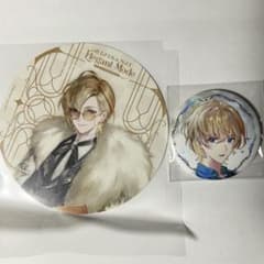 【ART OF NIJISANJI】マット箔押し缶バッジ 風楽奏斗 特典付きのサムネイル