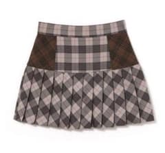 andmary Coco check pleats skirt sのサムネイル