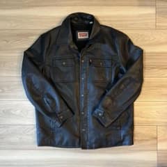 Levi's ボア付きレザージャケットのサムネイル