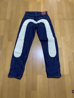 evisu ジーンズ　大黒　白　カモメのサムネイル