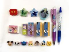 【未使用品】ディズニー 文房具 18点セットのサムネイル