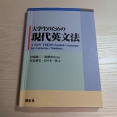 大学生のための現代英文法のサムネイル