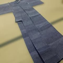 別誂伊勢型小紋正絹袷しつけ付き未使用創作品 - メルカリ