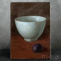 李景朝「白磁の器」油彩 油絵 サイン入り 中古 美品 李景朝「白磁の器」油彩 油絵 サイン入り 中古 美品 - メルカリ