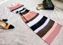 お色が素敵♡ニットワンピースのサムネイル