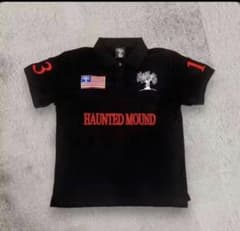 ポロシャツ MOUND Lさん専用‼️HAUNTED 黒 通販 作業着・作業服・安全靴 | ブラック L 長袖 ポロシャツ EDW トップス