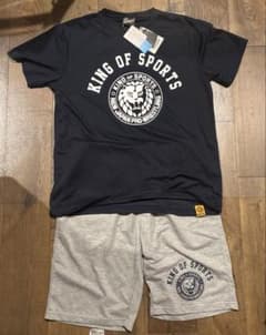 【未使用】新日本プロレス NJPW 1972 Tシャツ ハーフパンツ セットのサムネイル