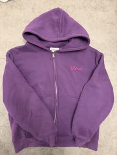 IDEASWAM ジップパーカー Sサイズ パープルのサムネイル