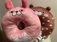 ヨッシースタンプなりきりドーナツクッション全2種セット