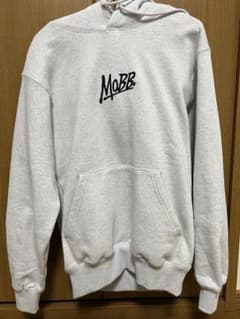 MOBB フード付きパーカー グレーのサムネイル