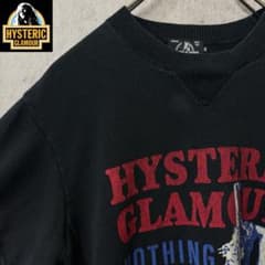 【激レア】ヒステリックグラマー　ロンT ゆるだぼ　完売モデル　Tシャツ 激レア】ヒステリックグラマー ニット Tシャツ 完売モデル ゆるだぼ 黒