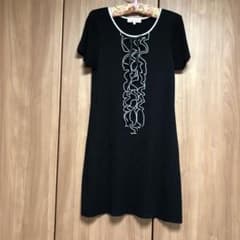 サマーニット♡グログランリボン フリル ワンピース♡スーパービューティーのサムネイル