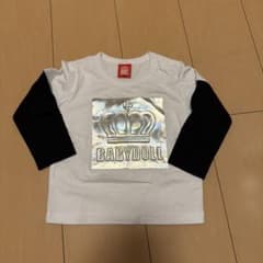 BABYDOLL クラウンロゴ Tシャツ 90のサムネイル