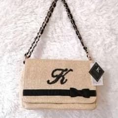 【週末まで価格】MISTURA イニシャル K ロゴ ショルダー 2way