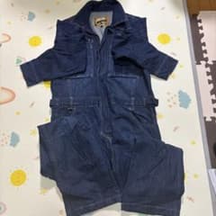 ZACK STYLES GOLD デニム つなぎ オーバーオール Mのサムネイル