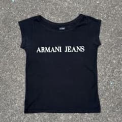 archive ARMANI JEANS ロゴT ピチt ブラックのサムネイル