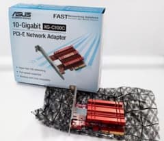 ASUS 10GBネットワークアダプタ PCI-Ex4カード XG-C100Cのサムネイル