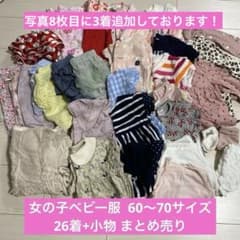 【お値下げ】ベビー 女の子 60〜70cm まとめ売り【追加・追記あり】のサムネイル