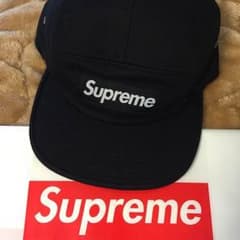 supreme box logo cap blackのサムネイル