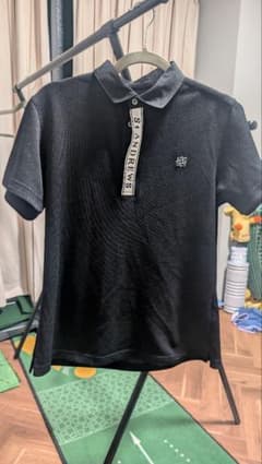 St ANDREWS ゴルフ ポロシャツ ブラックのサムネイル