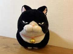 まんまるねこ ぬいぐるみ 黒猫 鈴付きのサムネイル