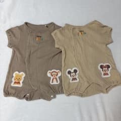 Disney KIDEA ロンパース/プレオール 2枚セットのサムネイル