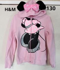 H&M　なりきりパーカー　ミニーちゃん　130のサムネイル
