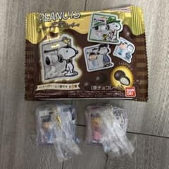 Peanut　スヌーピー　チヨコロボーロ　パッケージチャーム 2種セットのサムネイル
