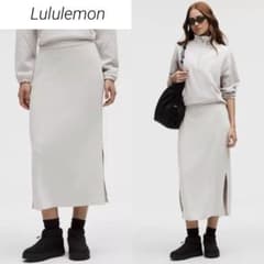 Lululemon Softstreme プルオンハイライズ マキシスカート - メルカリ