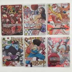 ワンピースカードゲーム ラウンドワン コラボ 5枚セット ジャンプ付録