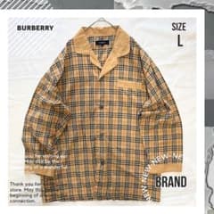BURBERRYLONDON バーバリーロンドン チェック パジャマ Lサイズ BURBERRY チェック柄 ルームウェア Lサイズ BURBERRY LONDON