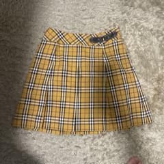 BURBERRY LONDON ノバチェック プリーツスカート 140A - メルカリ
