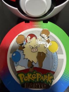 POKEPARK KANTO オコリザル ピンバッジのサムネイル