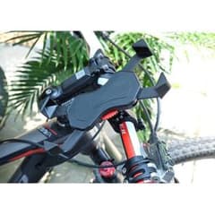しっかり固定！使いやすい スマホホルダー バイク 自転車 GPS ナビのサムネイル