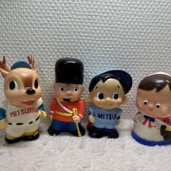 銀行 貯金箱 シカ 野球 野球少年 赤ずきんちゃん 衛兵 昭和レトロ まとめ売りのサムネイル