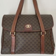 CELINE マカダム トリオンフ ハンドバッグ オールドセリーヌ M07のサムネイル
