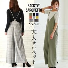 ゆるライン サロペット オールインワン 早い者勝ち!値下げしました！！のサムネイル