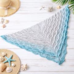 海をまとう、グラデーションブランケットのサムネイル