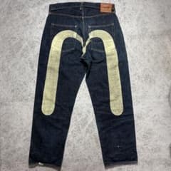 EVISU 2001 ビッグカモメ No.2 セルビッジデニムパンツ w38 - メルカリ