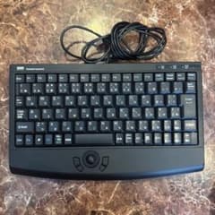 SANWA SUPPLY トラックボール付きキーボード SKB-TR05BKのサムネイル