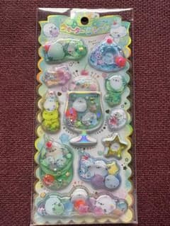 シマエナガ　キラキラウォーターインシールのサムネイル
