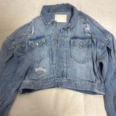 GYDA FitMeDenim デニムジャケット ダメージ加工のサムネイル