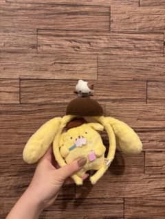 ポムポムプリン　カチューシャ　ぬいぐるみのサムネイル