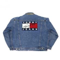[タコワサ2様専用]TOMMY JEANS デニムジャケット gジャン フラッグのサムネイル