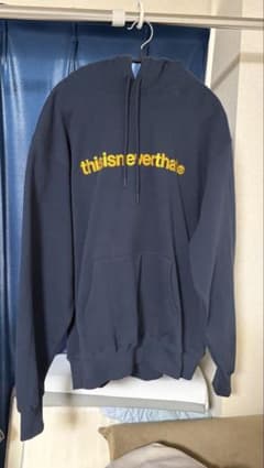 thisisneverthat パーカー ネイビー L