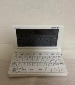CASIO 電子辞書 ホワイト QWERTYキーボード