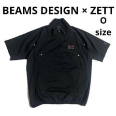 BEAMS DESIGN ビームス× ゼット 半袖 ハーフジップ Osize - メルカリ