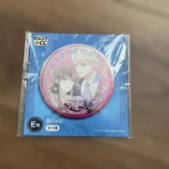 ピッコマくじ「穴ぬめ結婚」のE賞、缶バッジです。クレアとヴィレが描かれたデザインのサムネイル