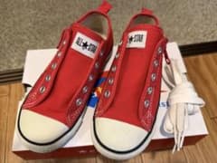 CONVERSE ALL STAR キッズスニーカー 18cm レッドのサムネイル
